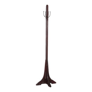 Antique L & Jg Stickley Mission Oak Hat & Coat Stand With Corbels C1910 For Sale