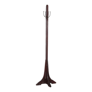 Antique L & Jg Stickley Mission Oak Hat & Coat Stand With Corbels C1910