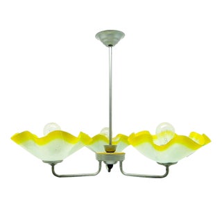Mid-Century Chandelier from Polam, Poland, 1960s For Sale