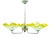 Mid-Century Chandelier from Polam, Poland, 1960s For Sale