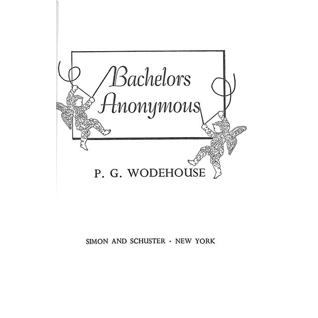 WODEHOUSE, P.G. [186] pp. Simon and Schuster 1974 First Edition 8 1/4" x 5 3/4" Jacket illustration by Osbert Lancaster...