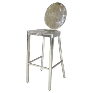 Italian Modern Aluminum High Bar Stool Model Kong by Philippe Starck for Emeco, 2000s For Sale