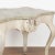 Late 19th Century Antique Rococo Gray Painted Side Table, Italy Circa 1890 For Sale - Image 5 of 11