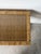 Vintage Coastal Rattan Two-Tier Console Table With Glass Top For Sale - Image 13 of 17