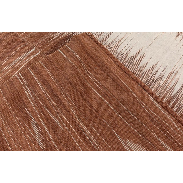 Contemporary Honaz Turkish Modernist Kilim Rug by Doris Leslie Blau For Sale In New York - Image 6 of 9