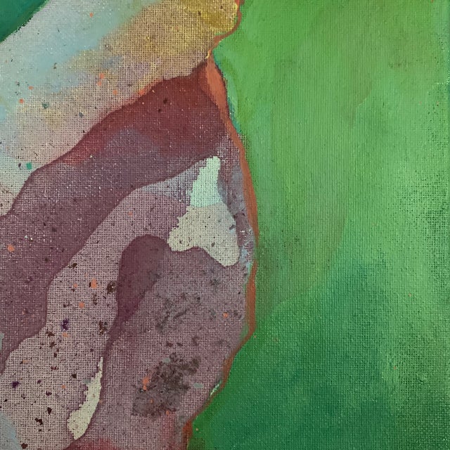 2020s “Prawn” 16x20. Original Abstract Painting on Canvas. This Piece Will Be in My Solo Show in the Libra Gallery Space at Crooked Tree Arts Center. For Sale - Image 5 of 8