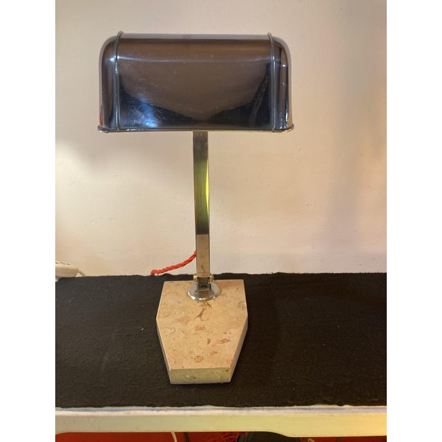 Art Deco Bankers Lamp, 1920s, in Flawless conditions. Designed 1920 to 1949 UK Plug (up to 250V).The wiring of this item...