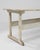Rustic European 1900s Central European Wood White Patinated Table For Sale - Image 3 of 18