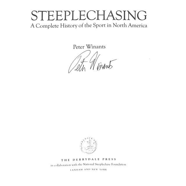 WINANTS, Peter [318] pp. The Derrydale Press This book is 44 of 50 copies in a limited edition 2001 12 1/4" x 9 1/4"...