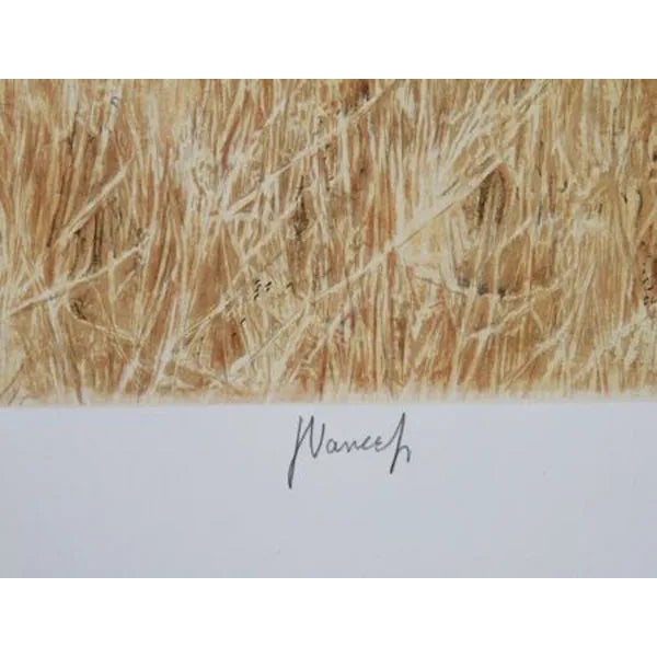 This lithograph, titled "Antelope," was created by Joseph Vance in 1978. It is edition AP and is signed and numbered in...