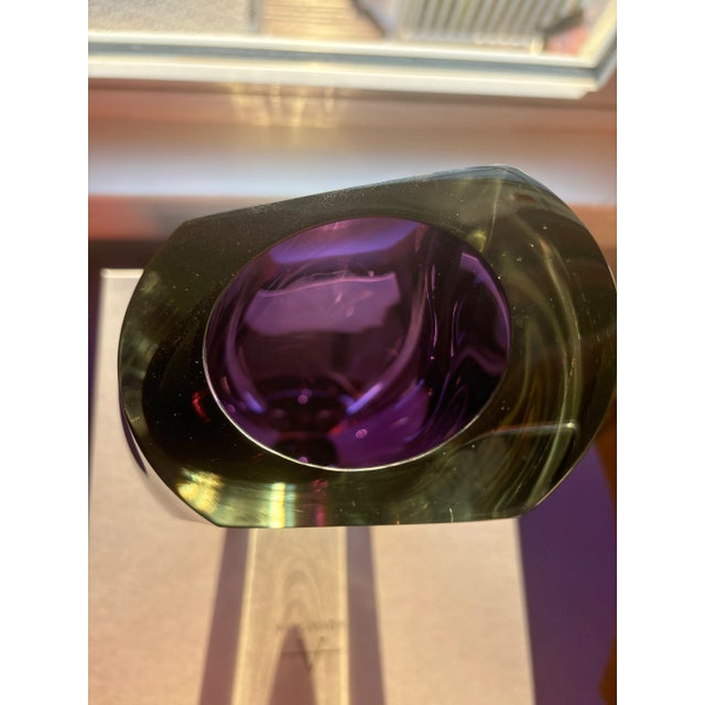 Purple Purple Correia Art Glass Vase. Limited Edition 9199.75/500 For Sale - Image 8 of 10