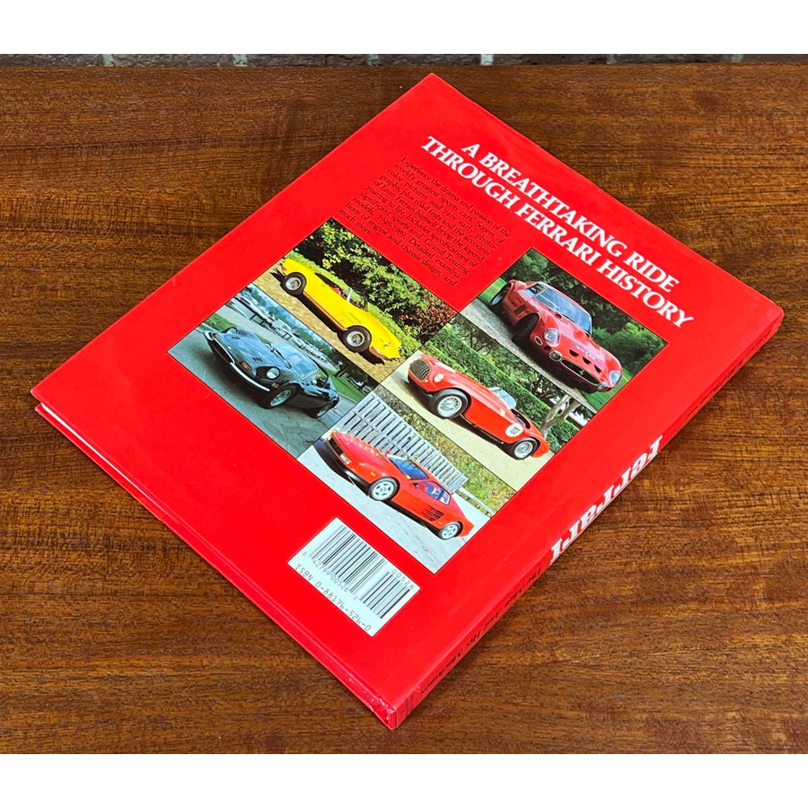Vintage Ferrari Sports Car Coffee Table Book | Chairish