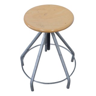 Vintage 5-Foot Stool, 1970s For Sale