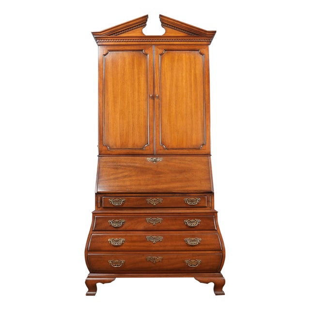 1970s Drexel Bombe Secretary Desk For Sale