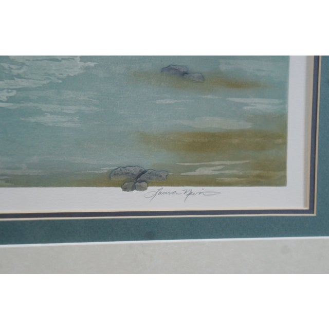 Late 20th Century Set of 2 "Wading Sandpipers & Wading Sanderlings" Lithographs Signed Laure For Sale - Image 4 of 13