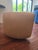 Animal Skin Set of 4 Vintage Tan Leather Lounge Chairs With Matching Ottomans Attributed to Vladimir Kagan For Sale - Image 7 of 15