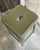 Tolix Industrial Olive Green H75 Stackable Bar Stool by Xavier Pauchard for Tolix, 1950s For Sale - Image 4 of 16