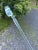 Antique 19th C. Blue Twist Glass Victorian End-of-Day Whimsy Art Hand Blown Cane For Sale - Image 11 of 18