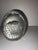 Egg-shaped paperweight in transparent artistic glass, decorated with a controlled air bubble process, height 10 cm,...
