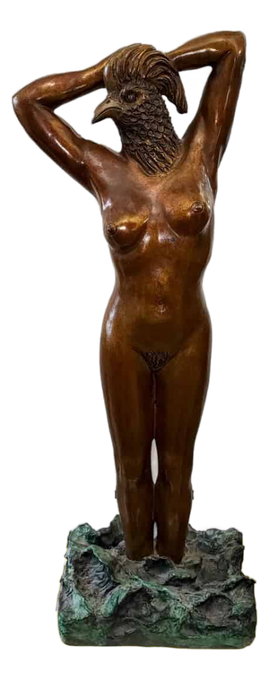 Max Hamlet, Mediterranean Venus, 1993, Patinated Bronze