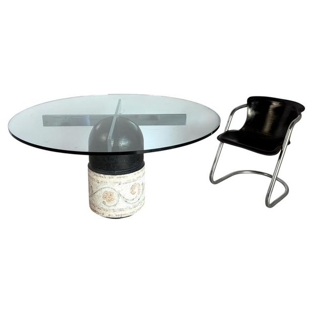 Paracarro Dining Table attributed to Giovanni Offredi for Saporiti, 1970s For Sale - Image 12 of 12