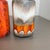 Fat Lava Orange Pottery Vases from Scheurich, Germany, 1970s, Set of 2 For Sale - Image 13 of 18