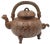 Large Archaic Yixing-Style Teapot with a Phoenix Spout, 20th Century For Sale