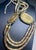 MCM Jewelry: Tribal Talismanic Necklace With Hollow Body Brass Hirz Pendants and Mixed Metal Beads From Kashmir, Northern India For Sale - Image 4 of 6