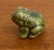 Late 20th Century Tiny Ceramic Frog Figurine For Sale - Image 6 of 7