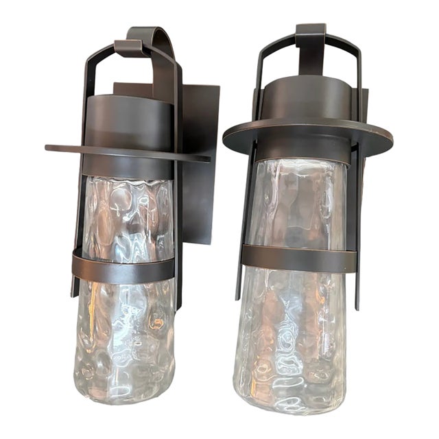 Modern Forms Balthus Large Wall Sconces, Pair For Sale