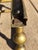 Metal 19th Century Victorian 42" Brass Fireplace Fender For Sale - Image 7 of 15