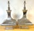 Late 20th Century Monumental Hand-Hammered Silver-Plated Modernist Table Lamps - a Pair For Sale - Image 15 of 18