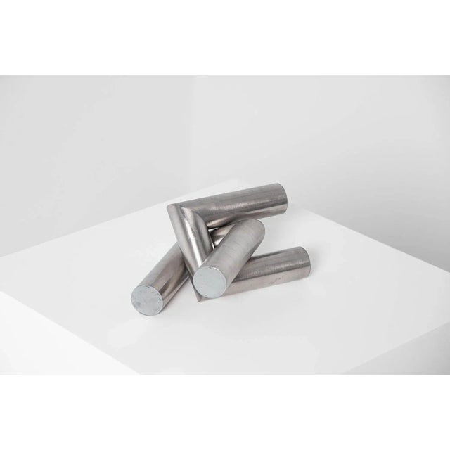 Tubular Tangled Sculpture by Rudolf Wolf, 1975 For Sale - Image 3 of 10