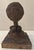 Tan Vintage Woman Bust on Wood Mount For Sale - Image 8 of 11