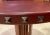 Frank Lloyd Wright Craftsman Cherry Base & Leather Top Game Table For Sale - Image 4 of 10