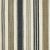 Sample - Schumacher Montauban Stripe Fabric in Noir/Tobacco For Sale