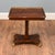 An elegant Regency style mahogany occasional table with attractive figured veneers The rectangular top has gently rounded...