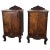 Italian Art Deco Nightstands in Burl Walnut, 1940s, Set of 2 For Sale - Image 10 of 10