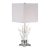 Add Nautical Style To Any Space With This Realistic White Coral Lamp That Is Displayed On An Elegant Crystal Platform,...