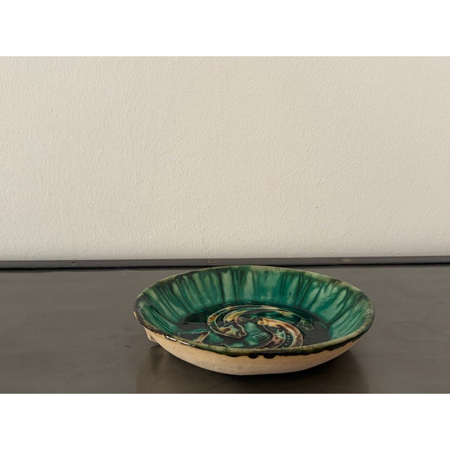 Maritime Wall Plate with Fish Motif by Wilhelm Löber for Rügenkeramik, 1960s For Sale - Image 16 of 18