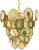 Mexican Green Bebe Chandelier by Marjorie Skouras For Sale - Image 3 of 8