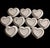 Deruta Vintage Italian Deruta Majolica Ceramic Heart Shape Plates - Set of 10 For Sale - Image 4 of 12