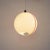 Italian Space Age Style Plastic Suspension Lamp, 1970s For Sale - Image 4 of 7