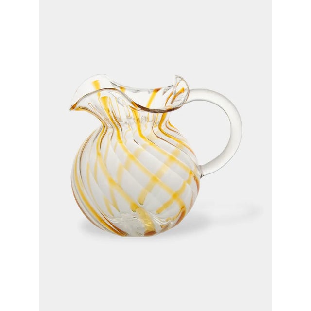 Ambra Torcello Torchon Carafe by Carlo Guazzo for Tuttoatattaccato For Sale - Image 6 of 6