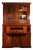 Mahogany Display Cabinet with Secretary Desk, 1800s For Sale