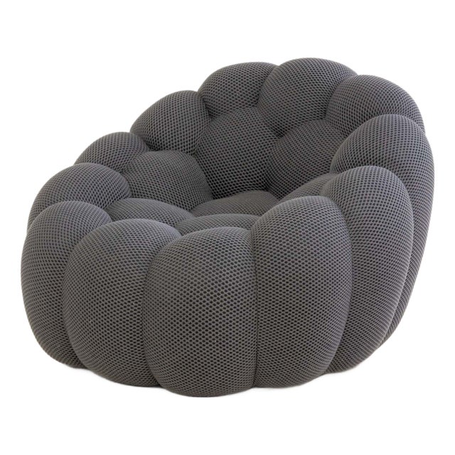 Sacha Lakic for Roche Bobois "Bubble" Swivel Lounge Chair For Sale