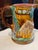 English Antique French Majolica Pottery Pitcher For Sale - Image 3 of 10