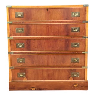 Campaign Military Chest of Drawers and Writing Desk, Great Britain, 1950s For Sale