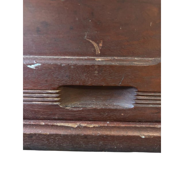 Antique j.m.w Jones Chicago Mahogany Tambour 2-Door Office Cabinet, Circa 1900 For Sale - Image 9 of 12