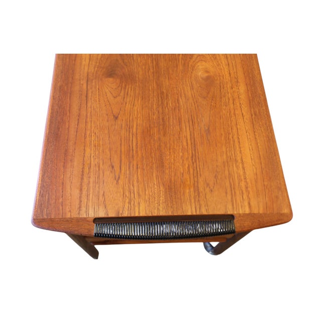 Mid-Century Modern Vintage Danish Teak Serving Trolley, 1960s For Sale - Image 3 of 18